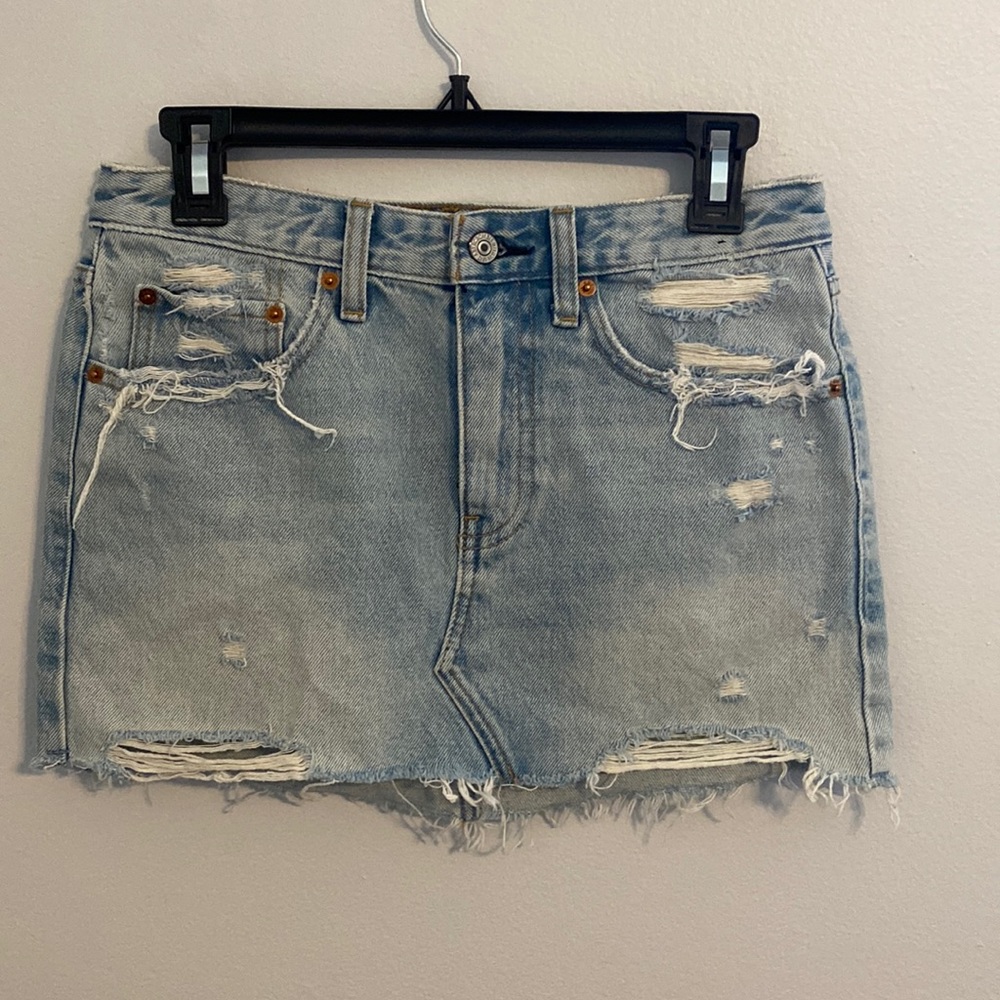 Abercrombie & Fitch low rise micro mini sz 26 (2)